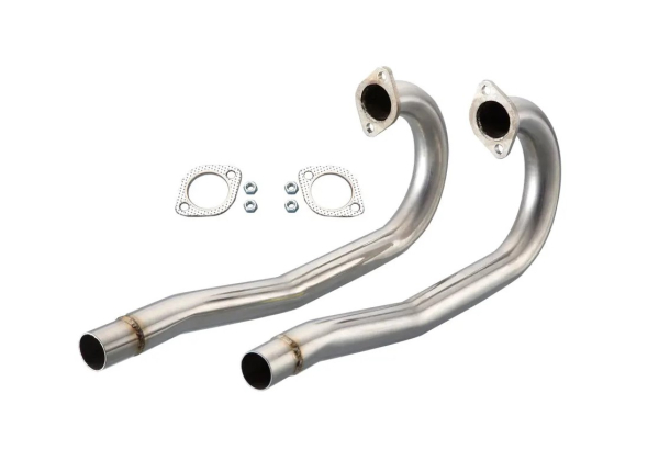 Vintage Speed Auspuffanlage Edelstahl VW Bus T1 T2 T2a 64-7.79 Typ1 Motor Auspuff VW Bus tiefergelegte Fahrzeuge